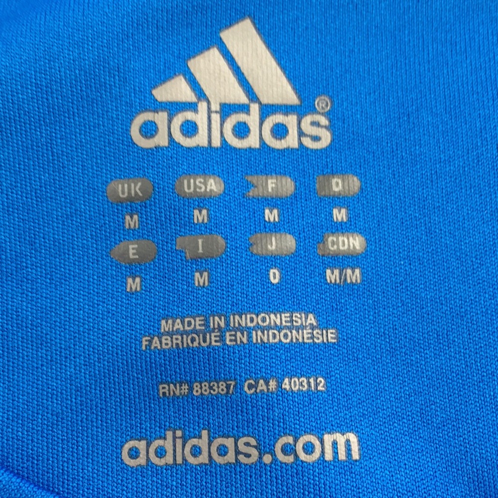 ADIDAS MEN’S ACTIVEWEAR TOP BLUE SIZE M - Picture 3 of 7